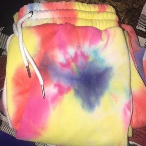 Tie dye sweats